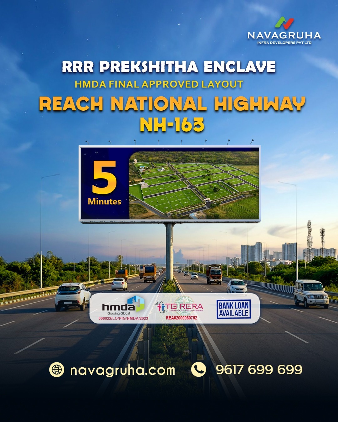 NH-163 Highway Billboard