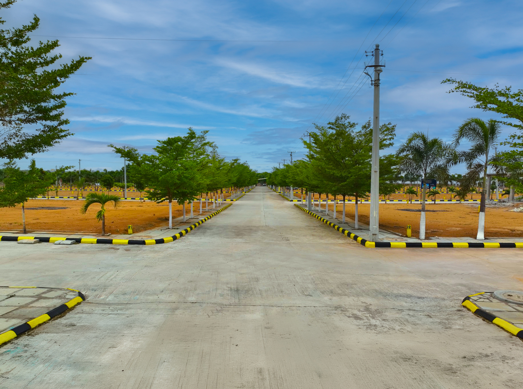 30 & 40 feet Concrete Roads